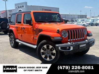 2018 Jeep Wrangler Unlimited Sahara 4x4