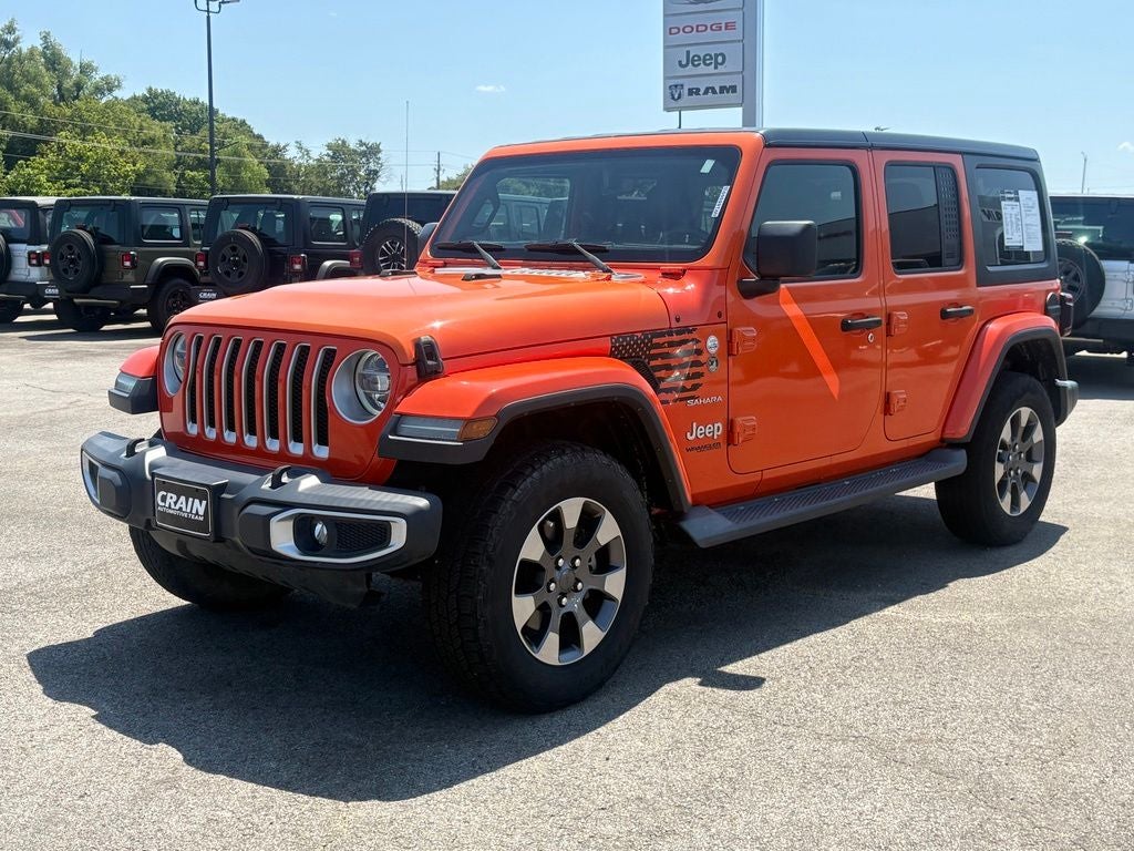 2018 Jeep Wrangler Unlimited Sahara 4x4