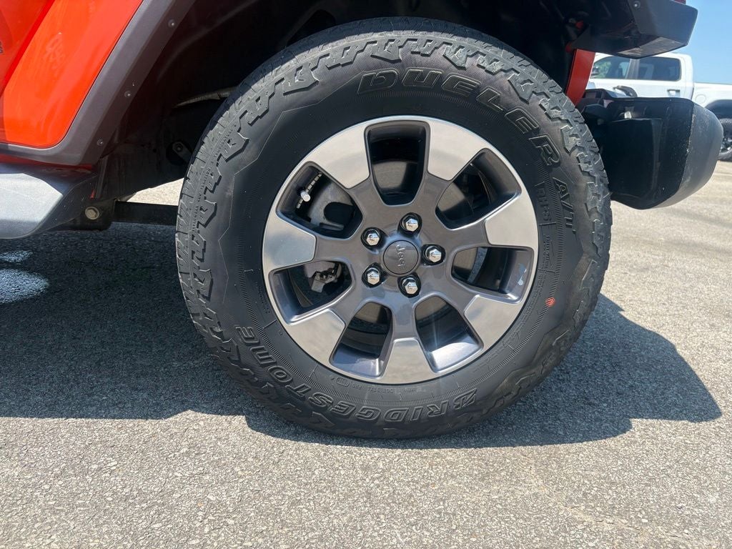 2018 Jeep Wrangler Unlimited Sahara 4x4