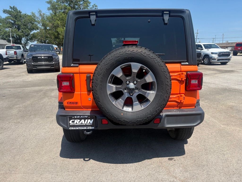 2018 Jeep Wrangler Unlimited Sahara 4x4