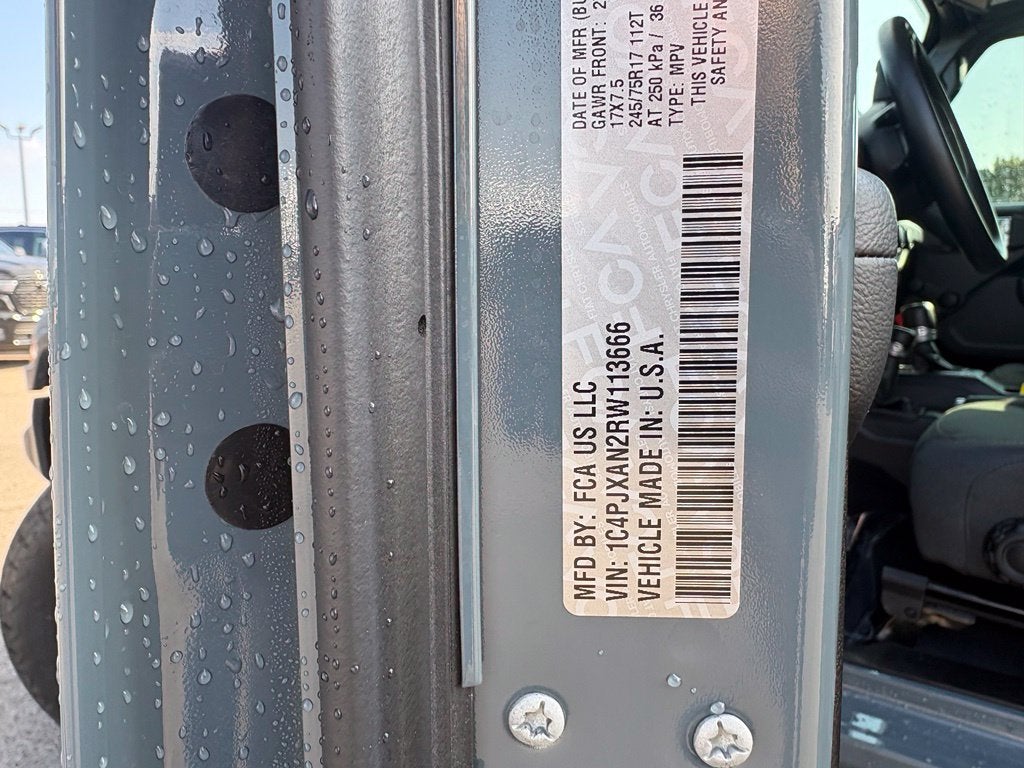2024 Jeep Wrangler 2-Door Sport 4x4