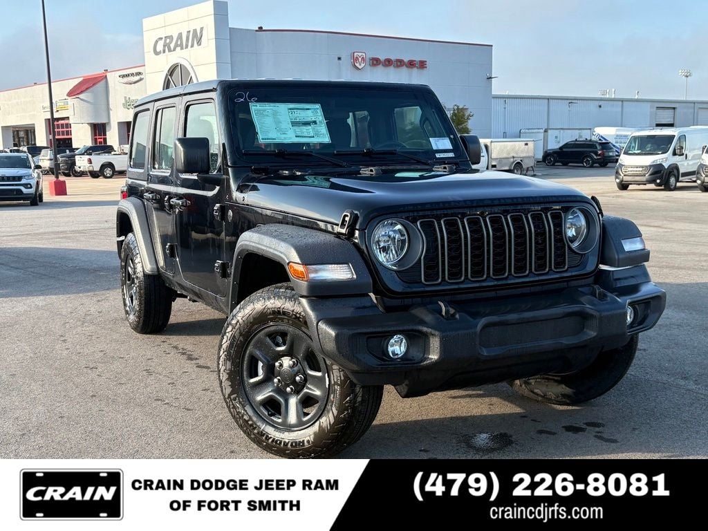 2026 Jeep Wrangler WRANGLER 4-DOOR SPORT