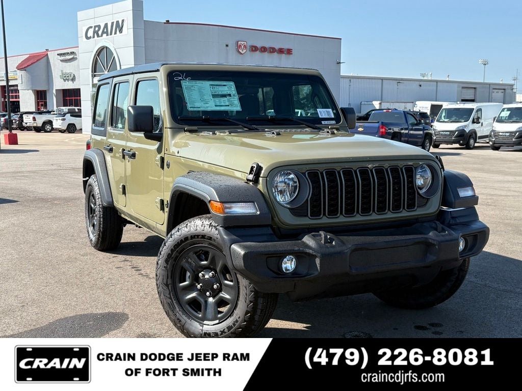 2026 Jeep Wrangler WRANGLER 4-DOOR SPORT