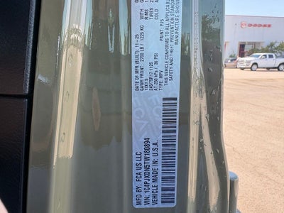 2026 Jeep Wrangler WRANGLER 4-DOOR SPORT
