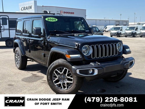 2025 Jeep Wrangler 4-Door Sahara 4x4