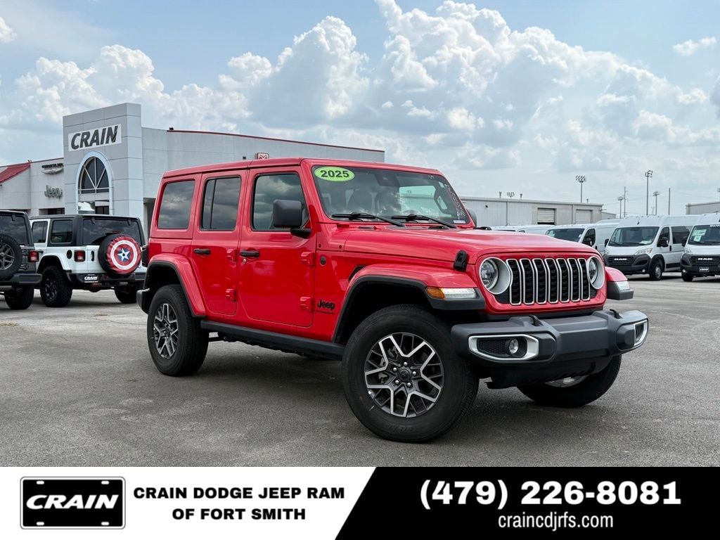 2025 Jeep Wrangler 4-Door Sahara 4x4