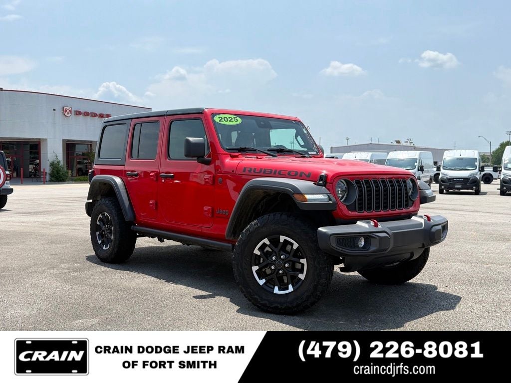 2025 Jeep Wrangler 4-Door Rubicon 4x4