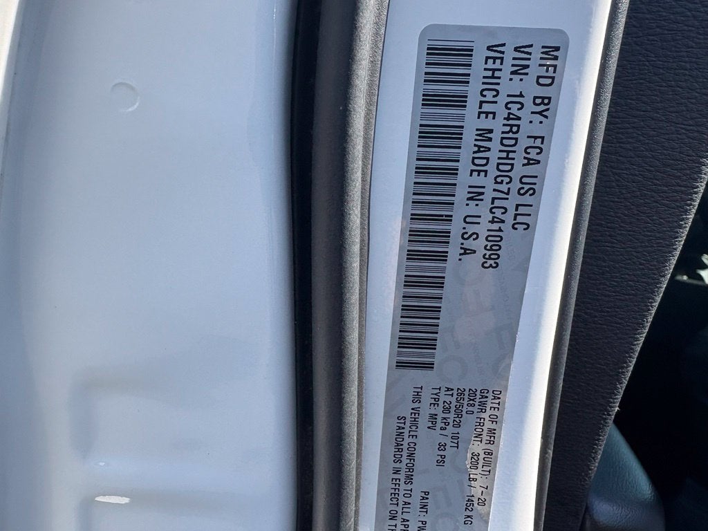 2020 Dodge Durango GT Plus RWD