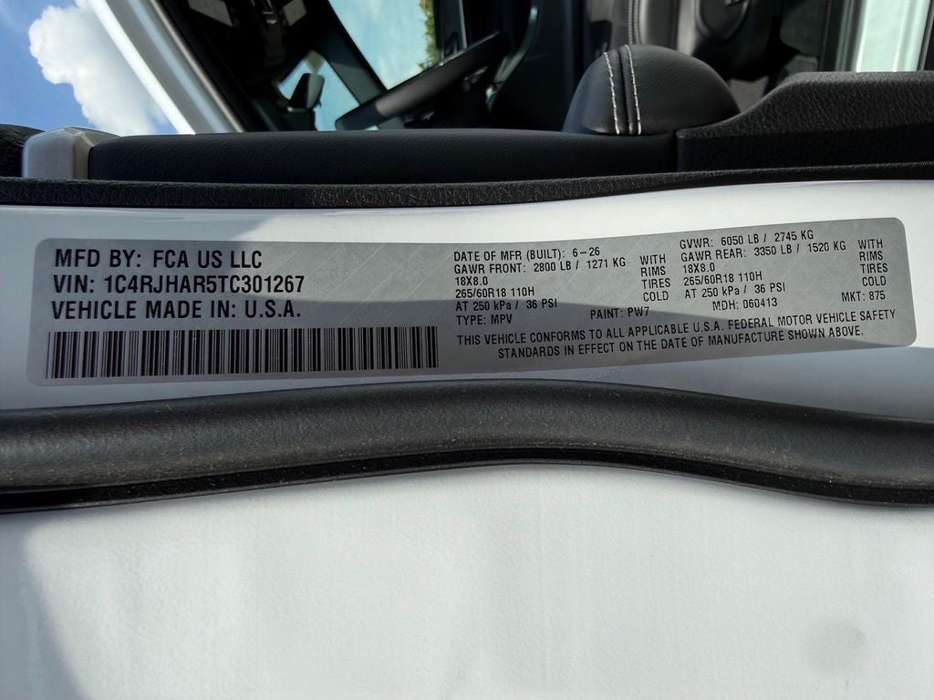 2026 Jeep Grand Cherokee GRAND CHEROKEE LAREDO ALTITUDE 4X4