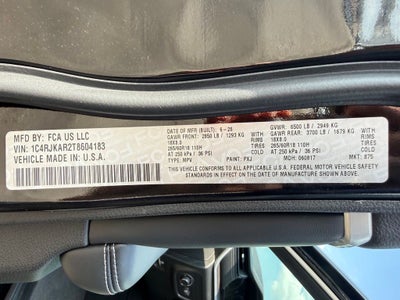 2026 Jeep Grand Cherokee L Altitude 4x4