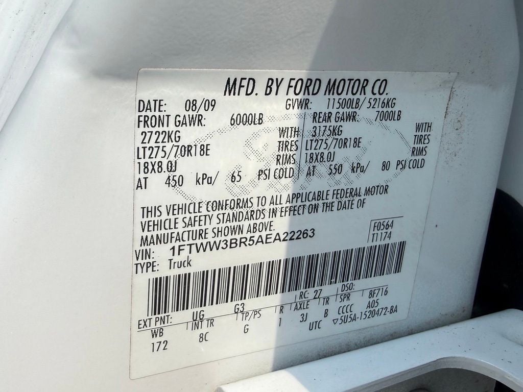 2010 Ford Super Duty F-350 SRW Lariat