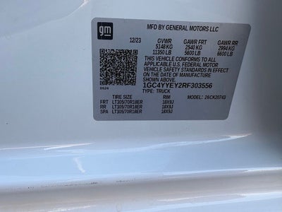 2024 Chevrolet Silverado 2500Hd ZR2
