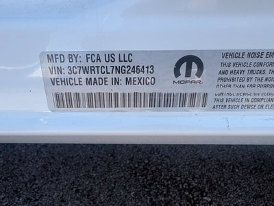 2022 RAM 3500 Chassis Tradesman/SLT/Laramie/Limited