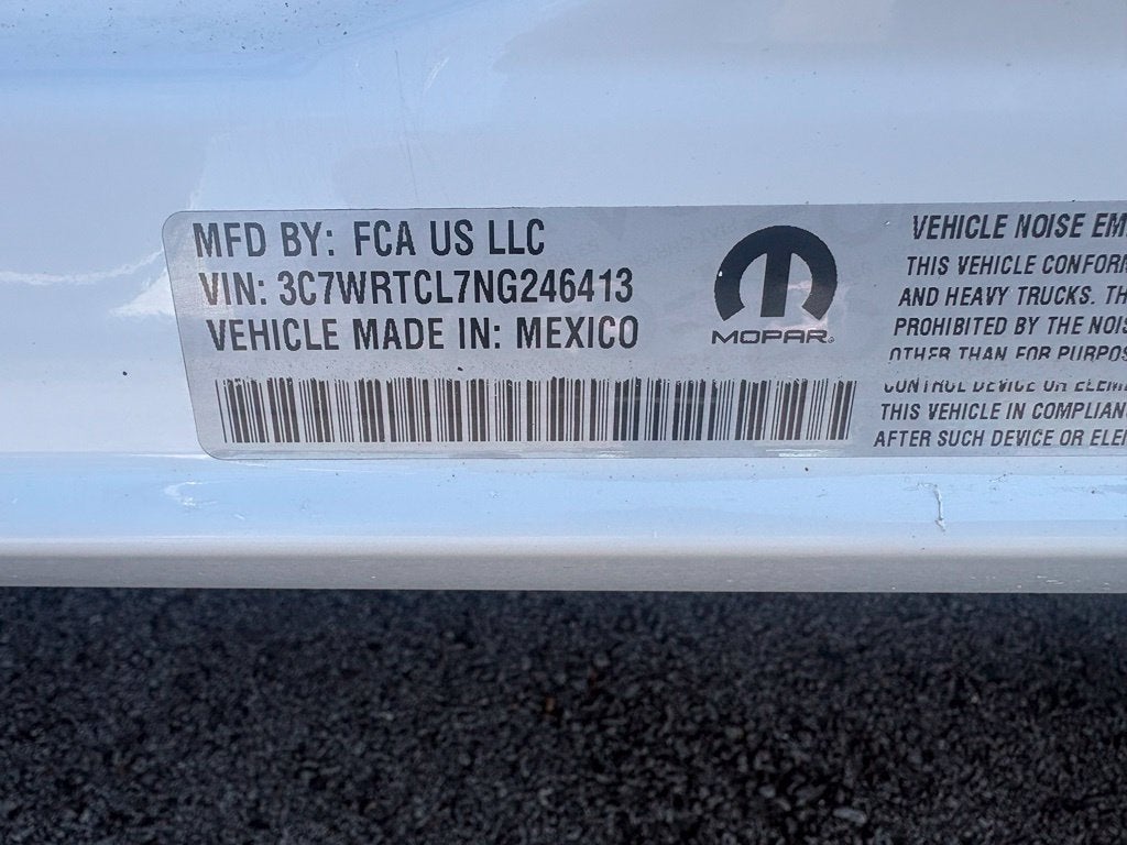 2022 RAM 3500 Chassis Tradesman/SLT/Laramie/Limited