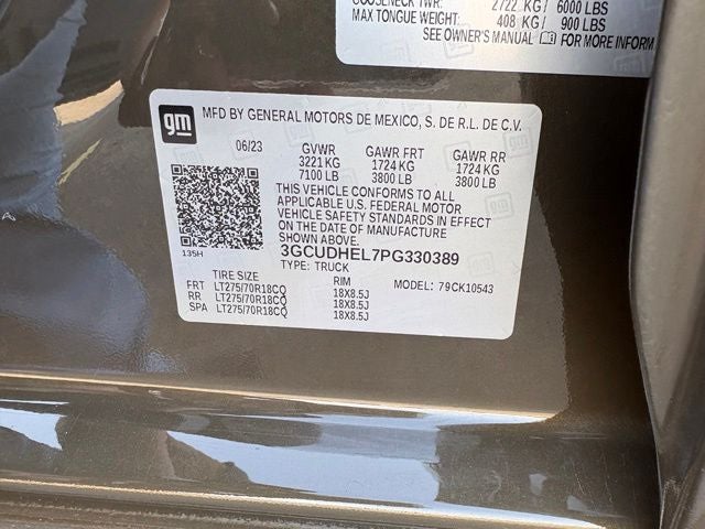 2023 Chevrolet Silverado 1500 4WD Crew Cab Short Bed ZR2
