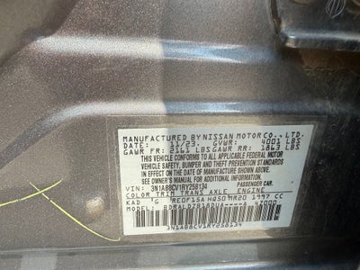 2024 Nissan Sentra SV Xtronic CVT