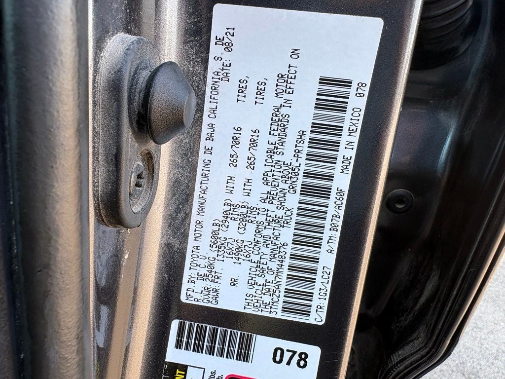 2021 Toyota Tacoma TRD Off-Road