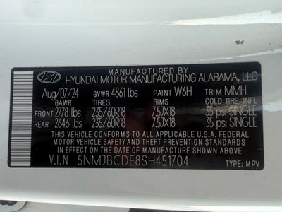 2025 Hyundai Tucson SEL