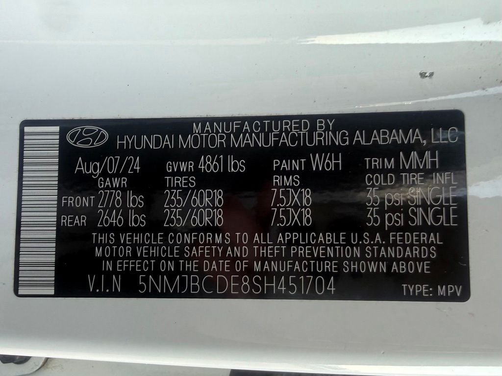 2025 Hyundai Tucson SEL