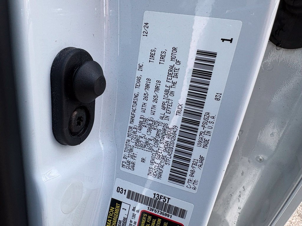 2025 Toyota Tundra SR5