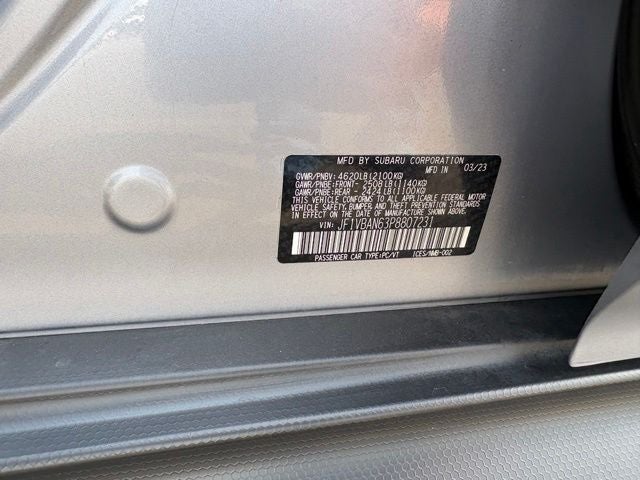 2023 Subaru WRX Limited