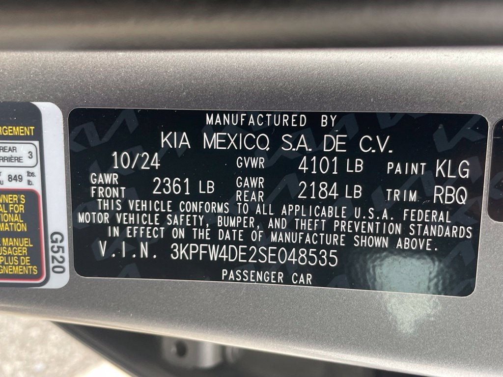 2025 Kia K4 GT-Line - KIA CERTIFIED / NAVIGATION