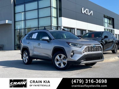 2020 Toyota RAV4 Hybrid Limited - 1 OWNER / POWER MOONROOF