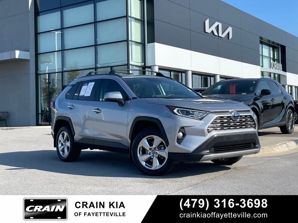 2020 Toyota RAV4 Hybrid Limited - 1 OWNER / POWER MOONROOF