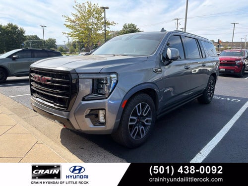 2021 GMC Yukon XL AT4 Pano Roof, Bucket Seats, Power Boards, DVD's