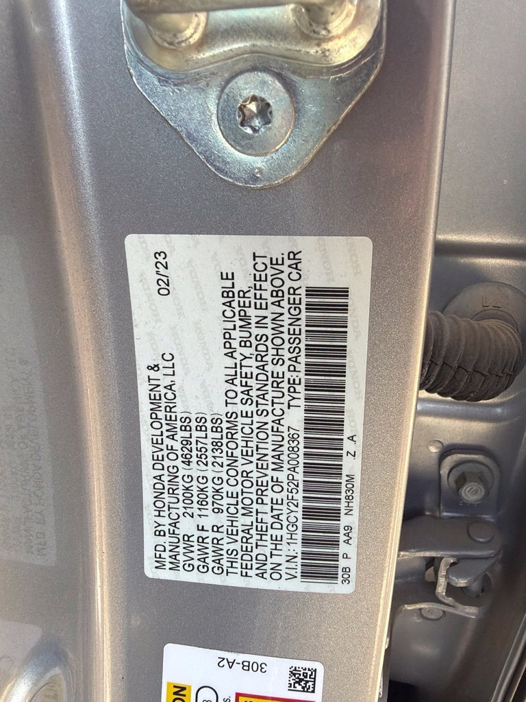 2023 Honda Accord Hybrid Sport Leather, Moonroof