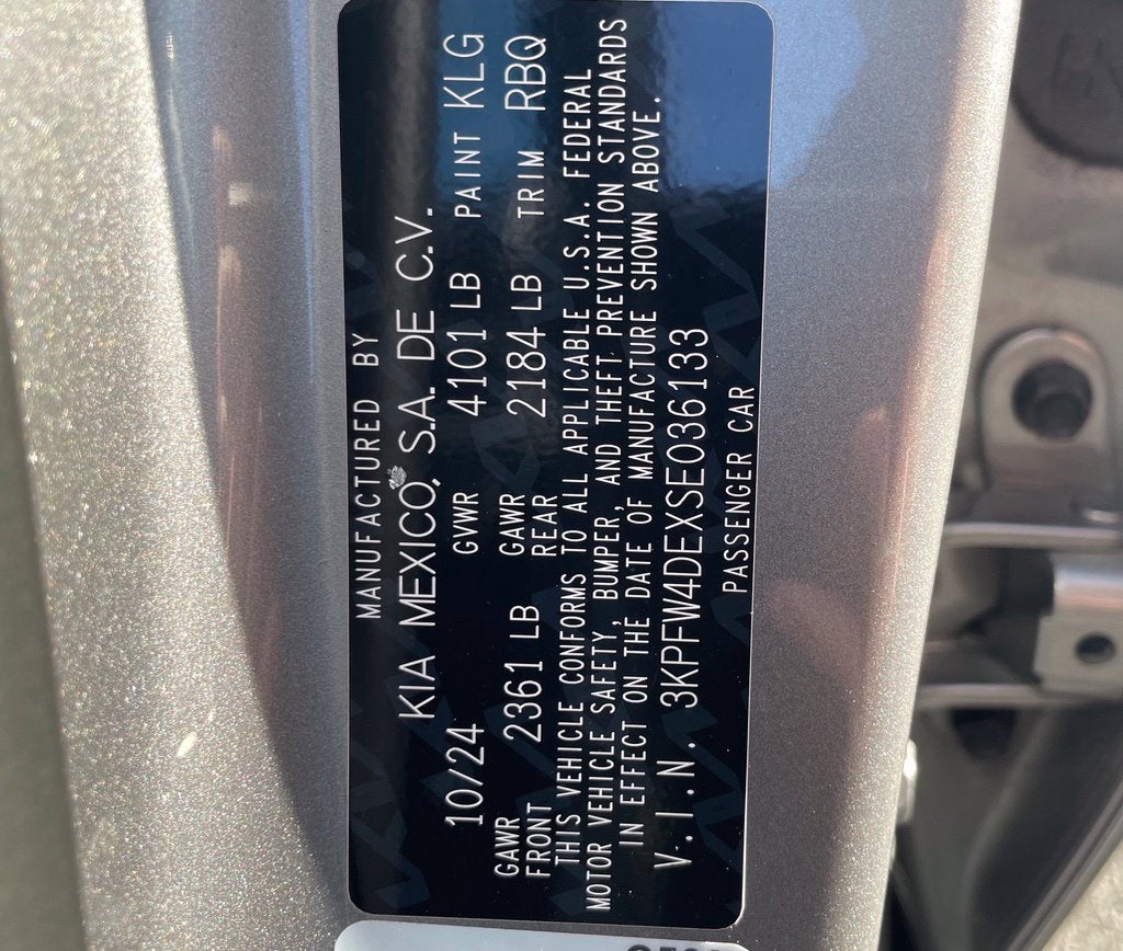 2025 Kia K4 GT-Line Pano Roof, One Owner