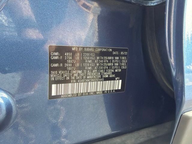 2022 Subaru Outback Limited CARFAX 1-OWNER