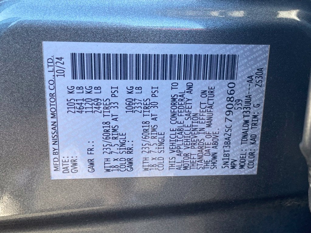 2025 Nissan Rogue SV Clean CarFax, One Owner