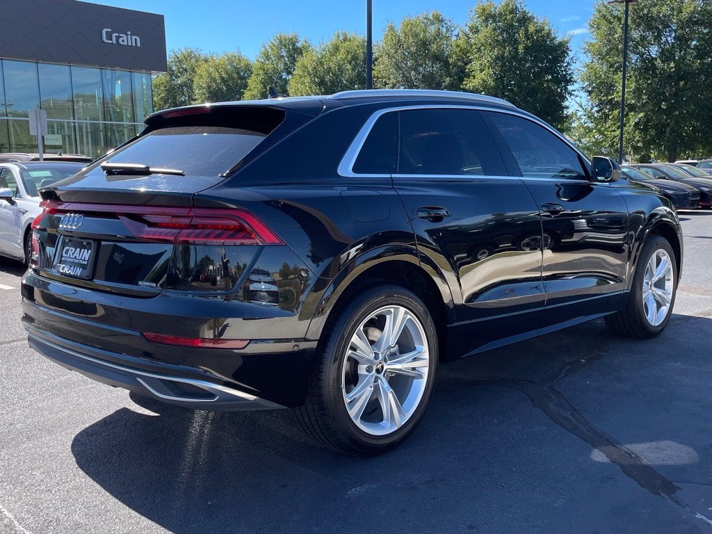 2023 Audi Q8 55 Premium Plus quattro, Pano Roof, Leather, Clean CarFax, One Own