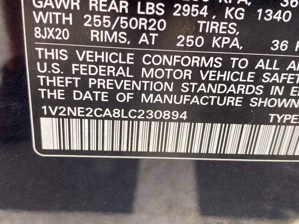 2020 Volkswagen Atlas Cross Sport 3.6L V6 SEL Premium 4Motion