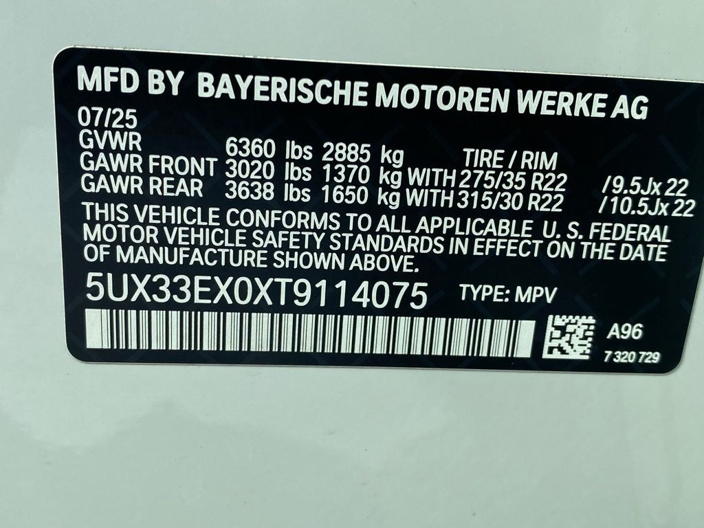 2026 BMW X6 xDrive40i