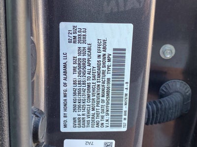 2021 Honda Pilot Special Edition
