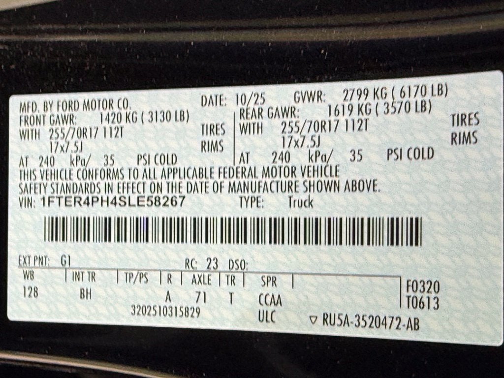 2025 Ford Ranger XL