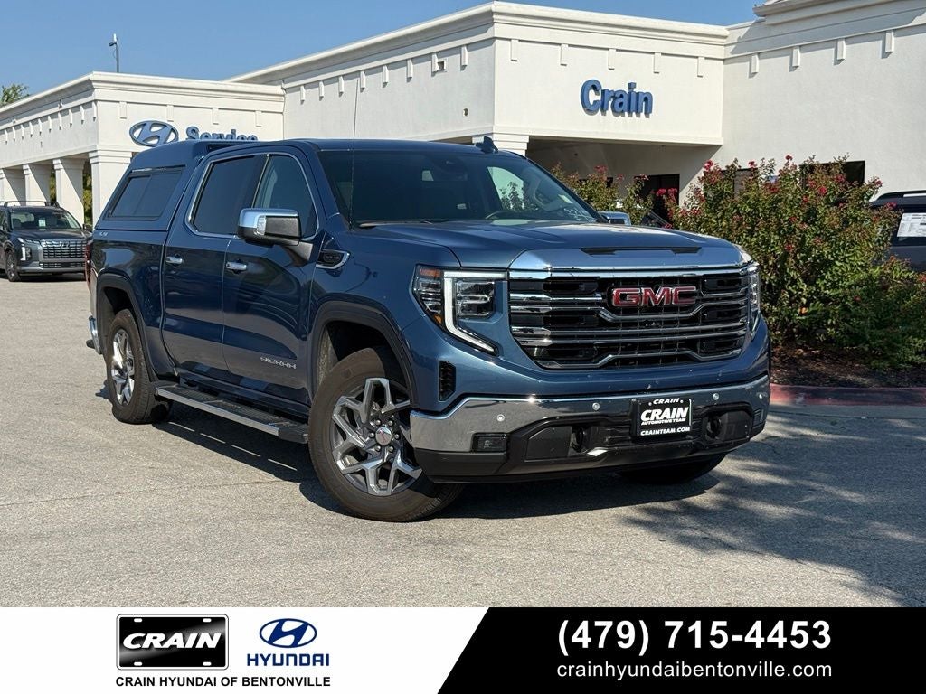 2024 GMC Sierra 1500 SLT - 4WD / CAMPER SHELL / ONE OWNER