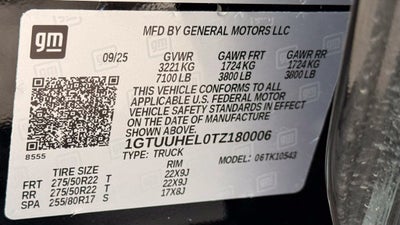 2026 GMC Sierra 1500 Denali Ultimate ONE OWNER CARFAX