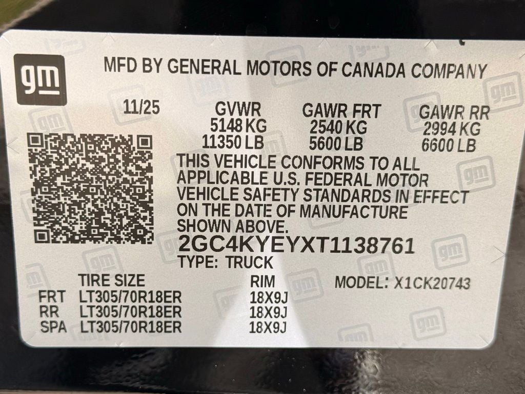 2026 Chevrolet Silverado 2500HD ZR2 ONE OWNER CLEAN CARFAX