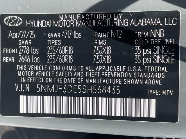 2025 Hyundai Tucson XRT