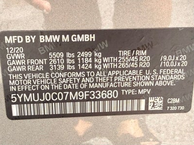 2021 BMW X4 M Base NAVIGATION