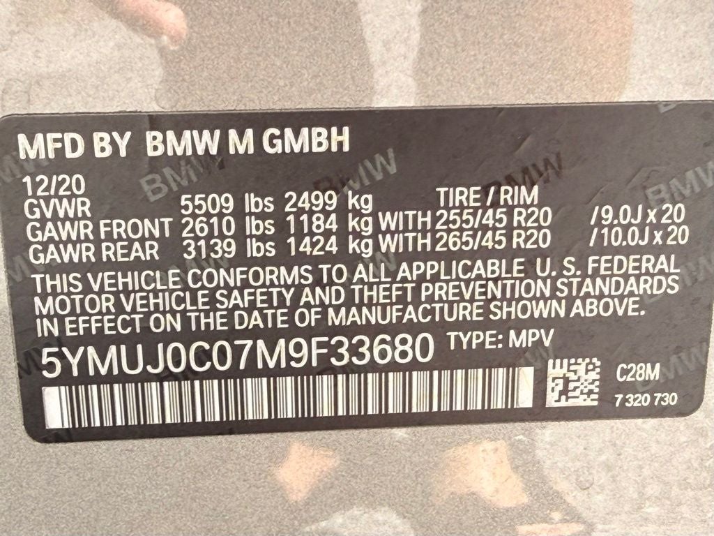 2021 BMW X4 M Base NAVIGATION