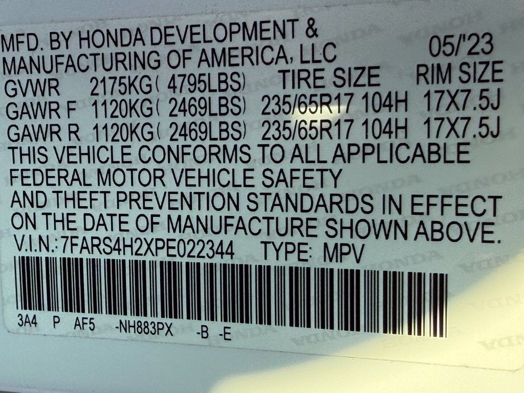 2023 Honda CR-V LX - AWD / CLEAN CARFAX / ONE OWNER