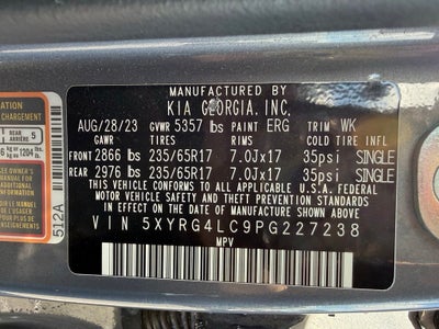 2023 Kia Sorento LX