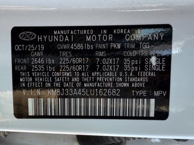 2020 Hyundai Tucson Value