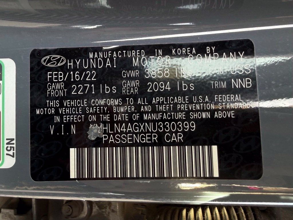 2022 Hyundai Elantra SEL CPO Eligible