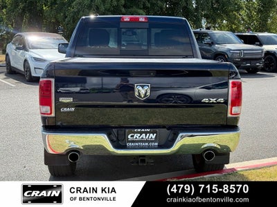 2016 RAM 1500 Laramie - 4WD / CLEAN CARFAX / ONE OWNER