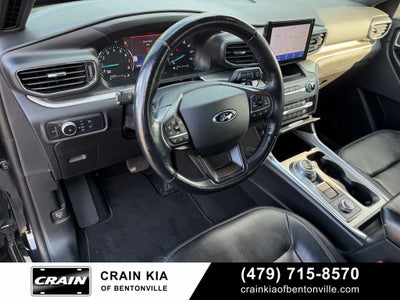 2020 Ford Explorer XLT - 4WD / PANORAMIC SUNROOF / CLEAN CARFAX